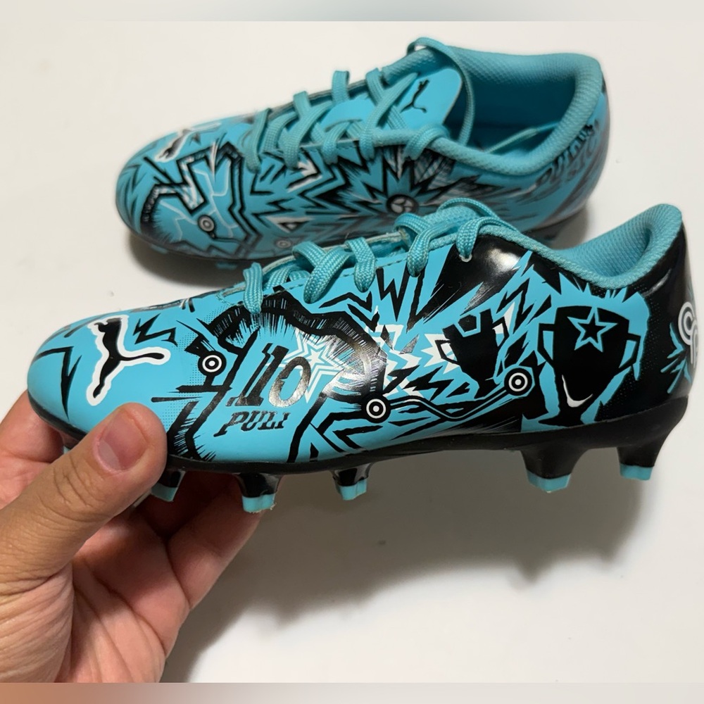 PUMA Size1Y Ultra Play CP FG/AG Junior Soccer Cleats